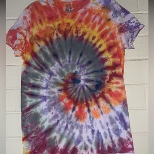 tie dyed tee size medium
